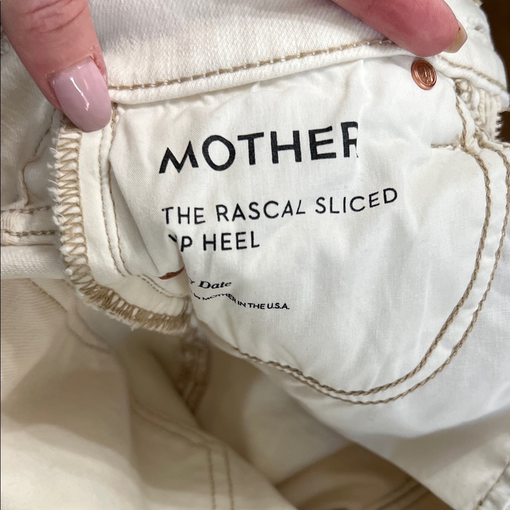 Mother The Rascal Sliced Up Heel jeans - Picture 6 of 7
